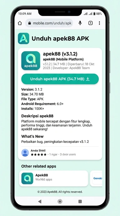 Unduh dan Instal APK apek88 untuk Android