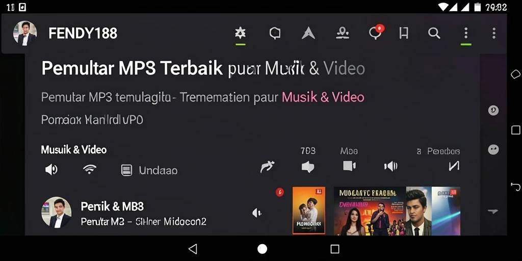 Tampilan antarmuka FENDY188 yang modern dan intuitif.